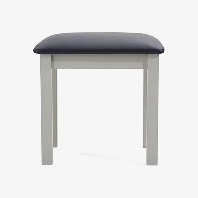 Oak&More Ex-display Somerset Oak and Grey Dressing Table Stool