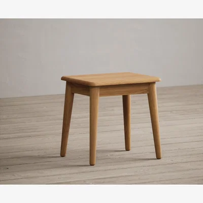 Oak&More Rosa Solid Oak Dressing Table Stool
