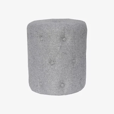 Oak&More Logan Light Grey Stool
