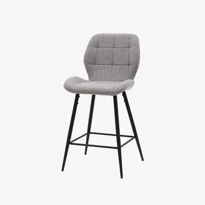 Olivia's Gallery Interiors Winton Set of 2 Stools in Light Grey