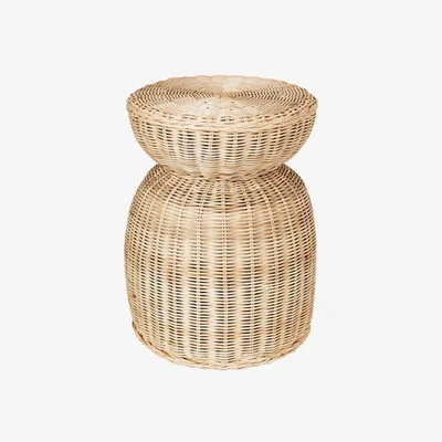 Olivia's Broste Copenhagen Wicky Bar Stool Natural Brown