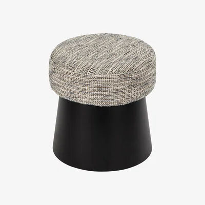 Olivia's Liang & Eimil Cyrus Stool - Sherpa Grey