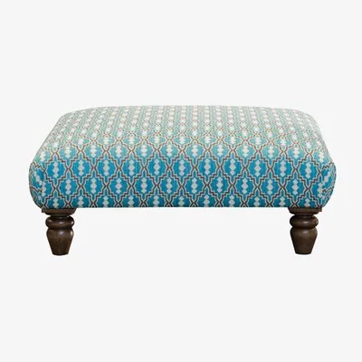 Downtown Alexander & James Artisan Fabric Stool