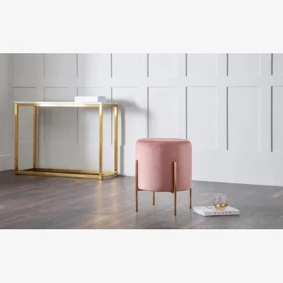 Downtown Julian Bowen Harrogate Stool - Pink