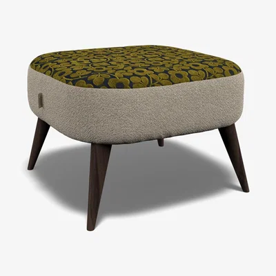 Downtown Orla Kiely Leap Stool - Pattern All Over Fabric