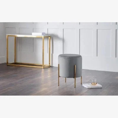 Downtown Julian Bowen Harrogate Stool - Grey