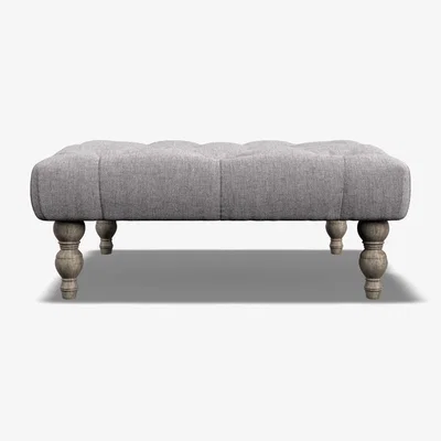 Downtown Olympus Large Square Fabric Stool - Fabric Grade A