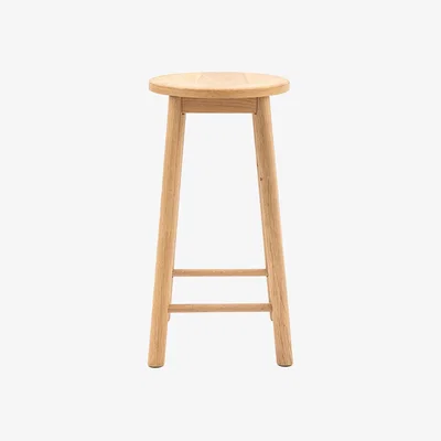 Perch and Parrow Modaro Stool in Natural