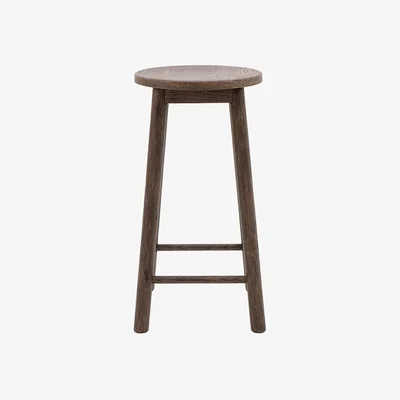 Perch and Parrow Modaro Stool in Smoked