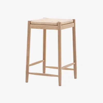 Perch and Parrow Harvest Rope Stool