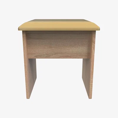 The Range Dorset Stool - Bardolino Oak
