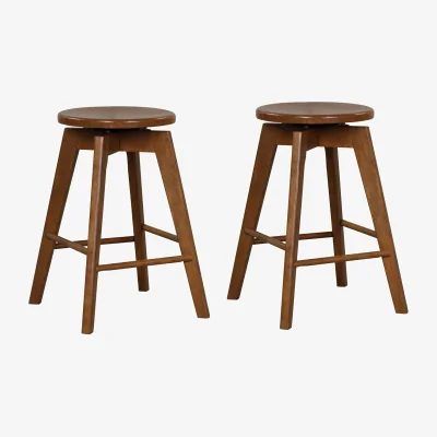 The Range Backless Wooden Kitchen Stools