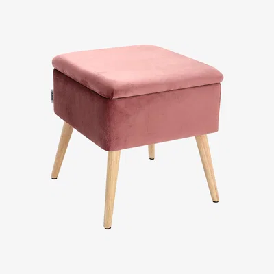 The Range Dressing Table Stool - Pink