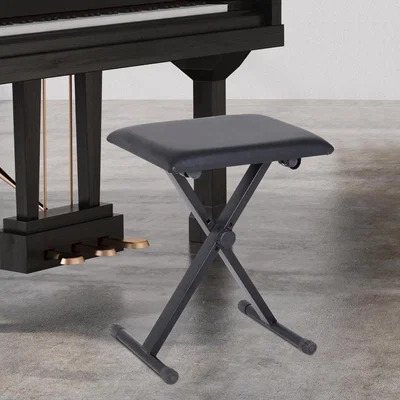 The Range Foldable Stool Padded - Black