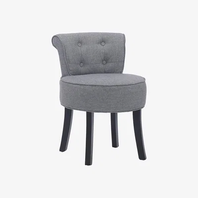 The Range Accent Dressing Chair  - Light Grey