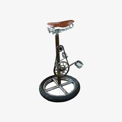 The Range Bike Stool  - Grey