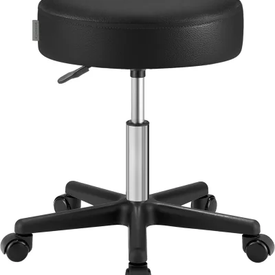 The Range SONGMICS Rolling Stool  - Black