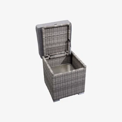 The Range New Hampshire Stool with Ice Bucket - Grey