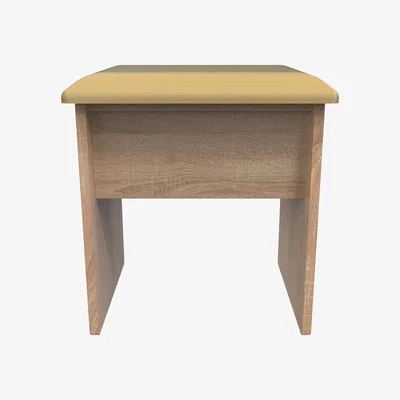 The Range Contrast Stool - Bardolino Oak