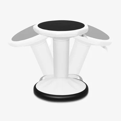 The Range Costway Ergonomic Wobble Stool-White - White