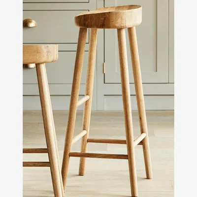 Rose & Grey Large Weathered Oak Stool