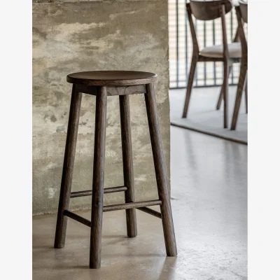 Rose & Grey Eden Stool in Smoked