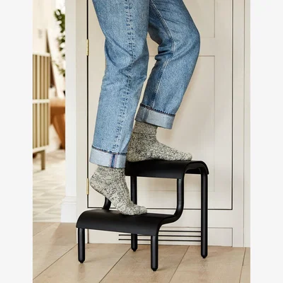 Rose & Grey Ferm Living Black Step Stool