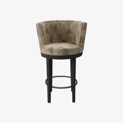 Sofa.com Margaux Tall Stool Stool in Desert Pyramid Textured Weave - sofa.com