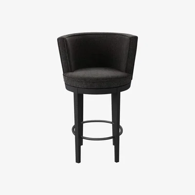 Sofa.com Margaux Tall Stool in Anthracite Quartz - sofa.com