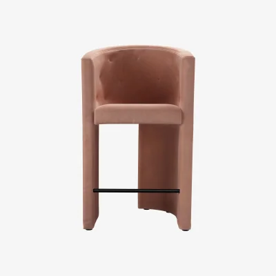 Sofa.com Coco Tall Stool Stool in Cosmopolitan Smart Velvet - sofa.com
