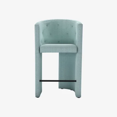Sofa.com Coco Tall Stool Stool in Coastal House Herringbone Weave - sofa.com