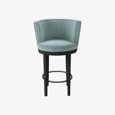 Sofa.com Margaux Tall Stool Stool in Coastal House Herringbone Weave - sofa.com