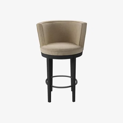 Sofa.com Margaux Tall Stool Stool in Shearling Hygge Chunky Weave