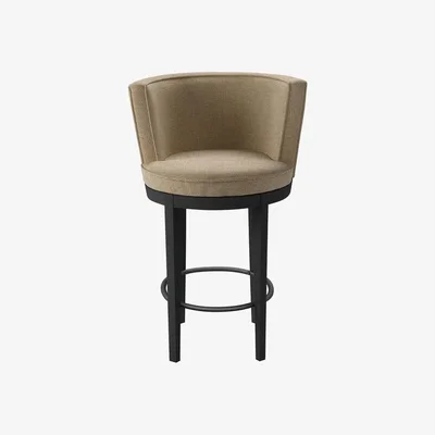 Sofa.com Margaux Tall Stool Stool in Nordic Pine Hygge Chunky Weave