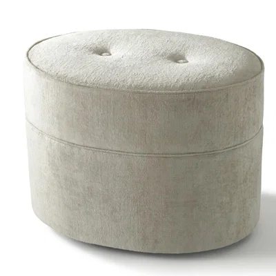 Tobias Oliver Porta Romana | Oval Dressing Table Stool