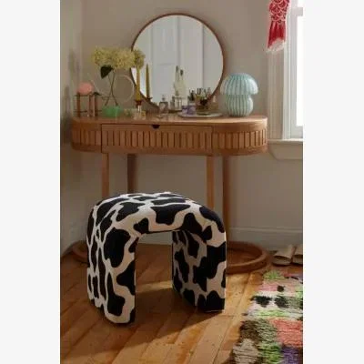 Urban Outfitters Juliette Stool - Black ALL at Urban Outfitters