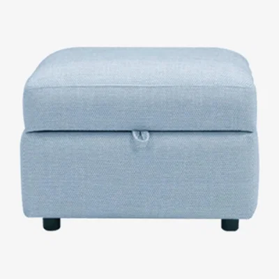 Woods Furniture Flynn Storage Stool - Flynn Storage Stool in Opulence Velvet