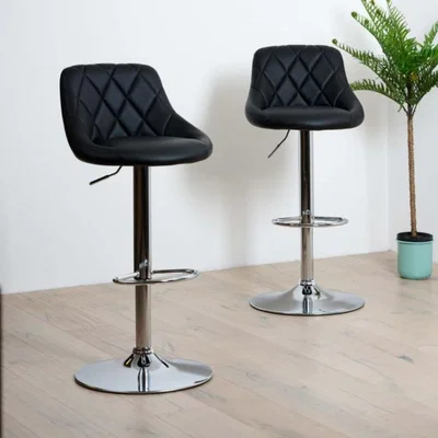 Woods Furniture Aldin Bar stool Dark Grey