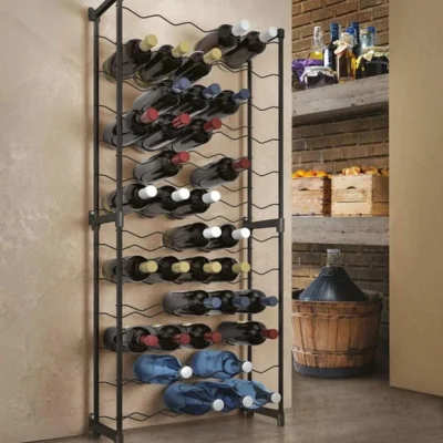 Dunelm Metaltex Chianti Wine Bottle Rack