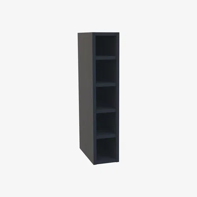 Homebase Handleless Kitchen Wine Rack (W)147mm - Matt Blue
