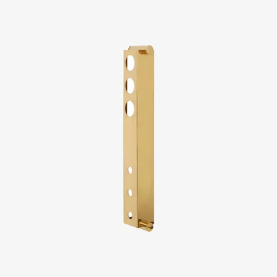 La Redoute 6-Bottle Vertical Wine Rack in Gold Finish