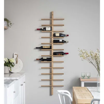 Olivia's Garden Trading Hambledon Wine Rack Oak