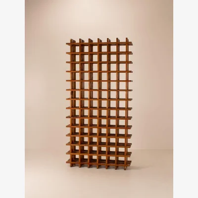 Soho Home Vintage Mid Century Wine Rack, France