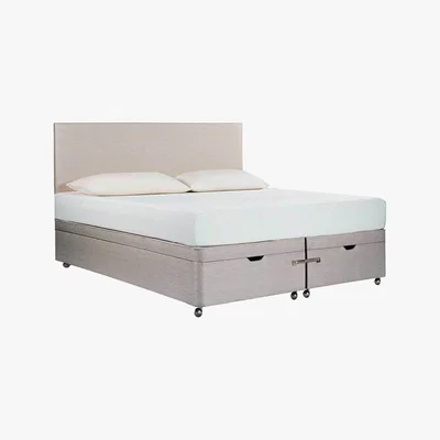Barker and Stonehouse Tempur Ardennes Ottoman Bed Base, Steel