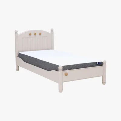 Barker and Stonehouse Buttons Single Bed, Stone