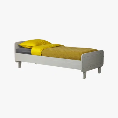 Barker and Stonehouse Milne Single Bed, Warm Grey