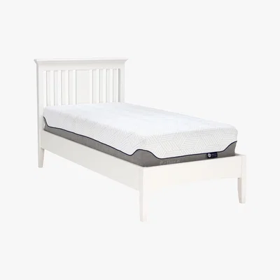 Barker and Stonehouse Carrington Single Bed Frame, White