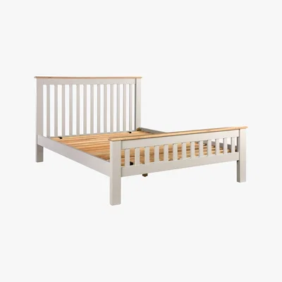 The Cotswold Company Chester Grey 5ft Kingsize Bed