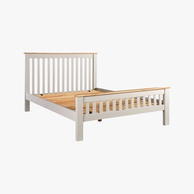 The Cotswold Company Chester Grey 4ft 6" Double Bed