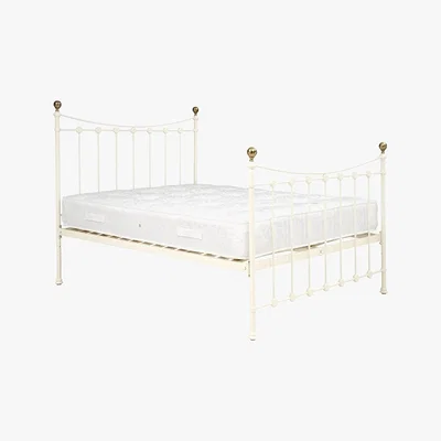 The Cotswold Company Rosehill 5ft Kingsize Bed - Ivory